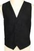 Economy Vest / Black with Silver Logo