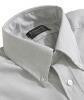 Men's Long Sleeve Button Down Oxford Shirt - White Blank
