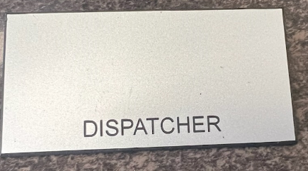 Name Tag - Dispatcher