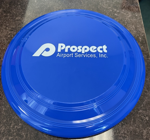 Royal Blue Frisbee with Logo