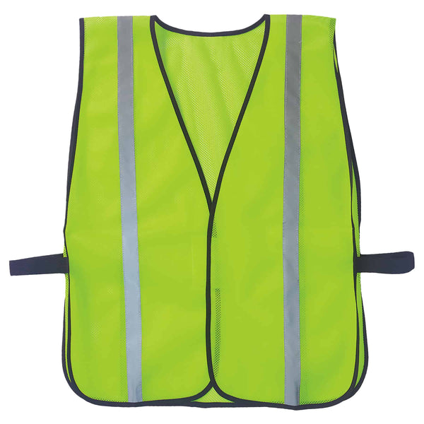 Safety Vest - Lime - One Size - Black Prospect Logo on back
