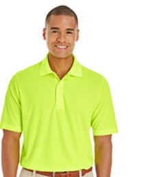 Yellow Safety Polo Shirt with Black Prospect Logo