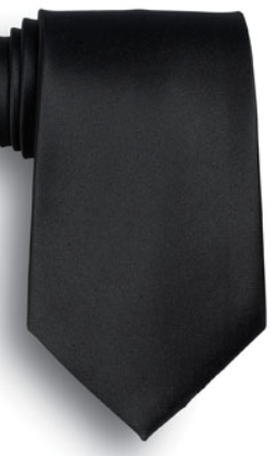 Clip-on Tie - Black