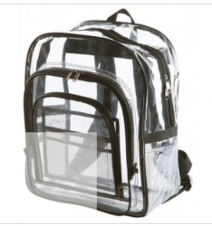 Clear Large Backpack/MUST BE ORDERED IN QUANTITY OF 6