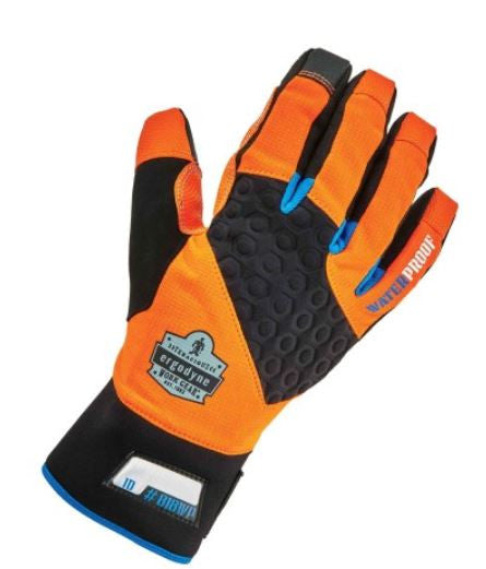 Gloves-Hi-Vis Thermal Waterproof Gloves