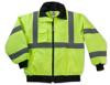 Hi Visibility Jacket Lime w/Black Security and Logo on back