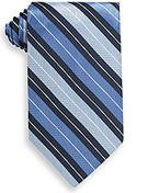 Mansfield Striped Light Blue Tie